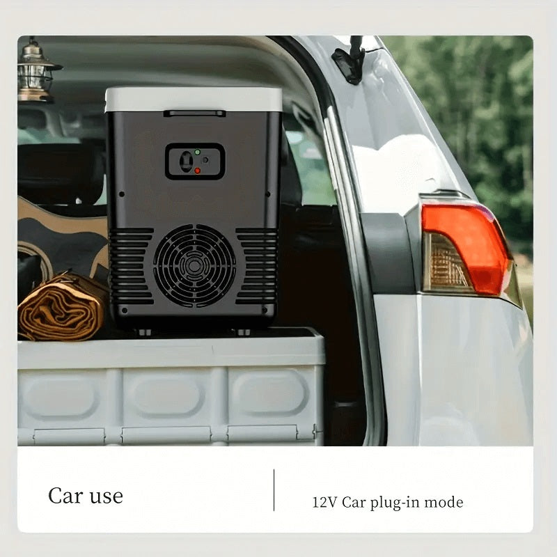 🔥 Fri frakt ⏳ Tidsbegränsad 50 % rabatt ⏰ 2-i-1 bilkyl & värmare – Mini-kylskåp för roadtrips