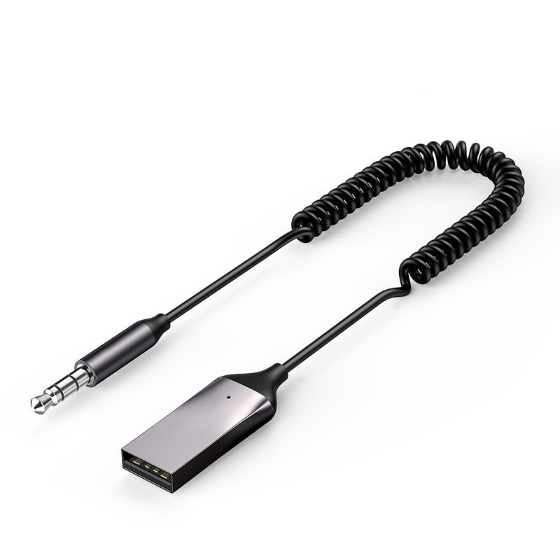 Bluetooth 5.0 Audio-mottagare USB-kabel Ljudadapter