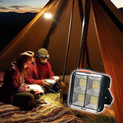 ☀️ Soluppladdningsbar LED-arbetslampa