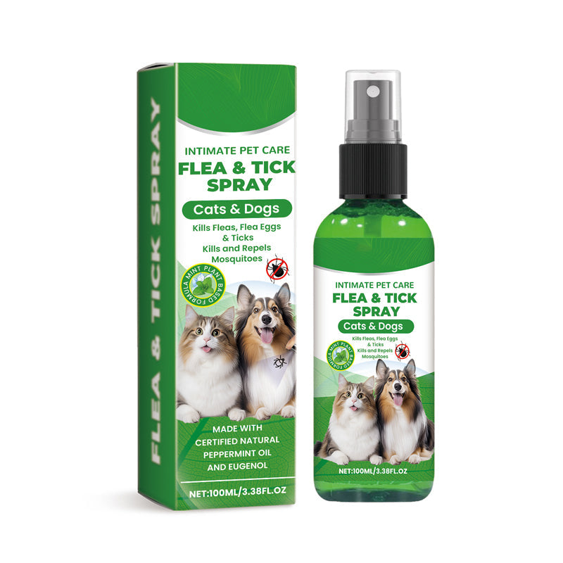 🐶🐱Naturlig Lopp- & Fästingspray