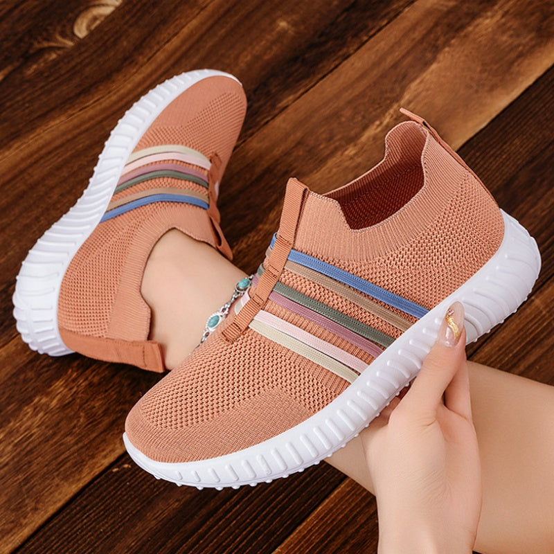 👟 50% RABATT 🌬️ | Mesh Slip-On Sneakers – Andningsbar & Fotvalvsstöd
