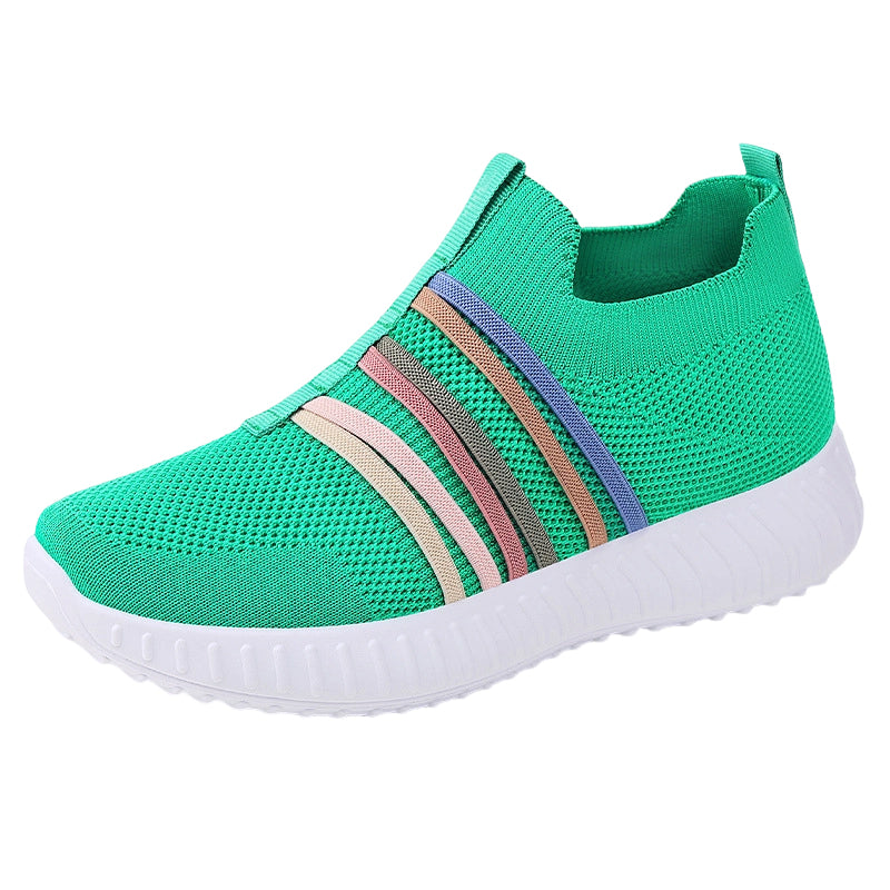 👟 50% RABATT 🌬️ | Mesh Slip-On Sneakers – Andningsbar & Fotvalvsstöd