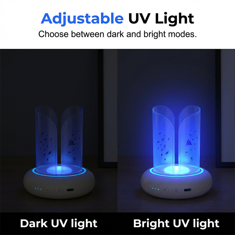 ☀️ Sommarrea – Upp till 60 % rabatt 🍉360° UV-LED-lampa för att fånga myggor och flugor
