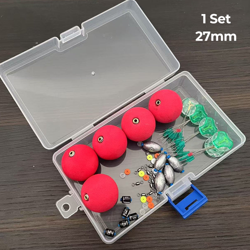 Komplett riggkit med fiskeflöten och sänken