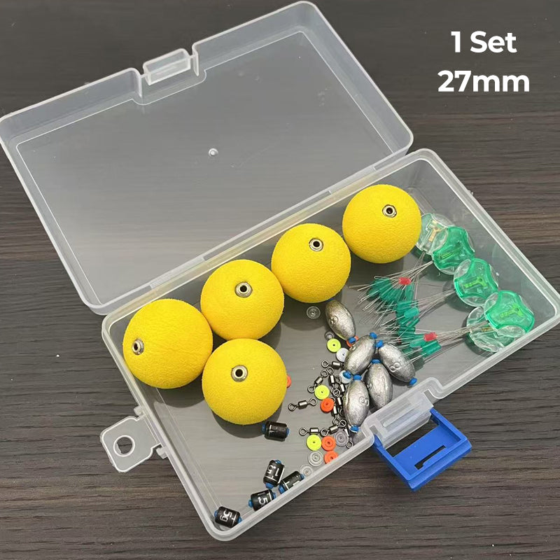 Komplett riggkit med fiskeflöten och sänken