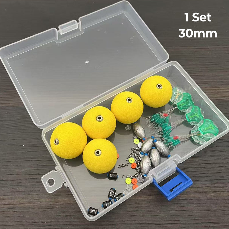 Komplett riggkit med fiskeflöten och sänken
