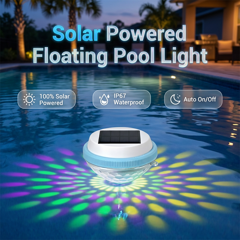 📉 Priset har sänkts! Passa på innan den tar slut 🏃‍♂️ LED solcellsdriven flytande poollampa