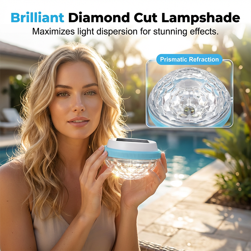 📉 Priset har sänkts! Passa på innan den tar slut 🏃‍♂️ LED solcellsdriven flytande poollampa