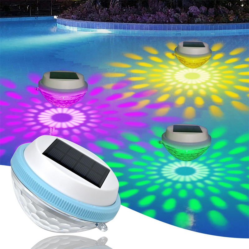 📉 Priset har sänkts! Passa på innan den tar slut 🏃‍♂️ LED solcellsdriven flytande poollampa