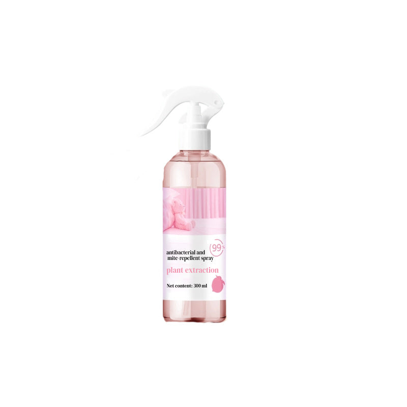 Antibakteriell och kvalsterbekämpande spray med växtextrakt