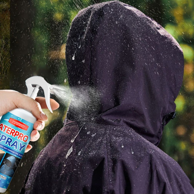 Skyddande vattentät spray för tyger och ytor