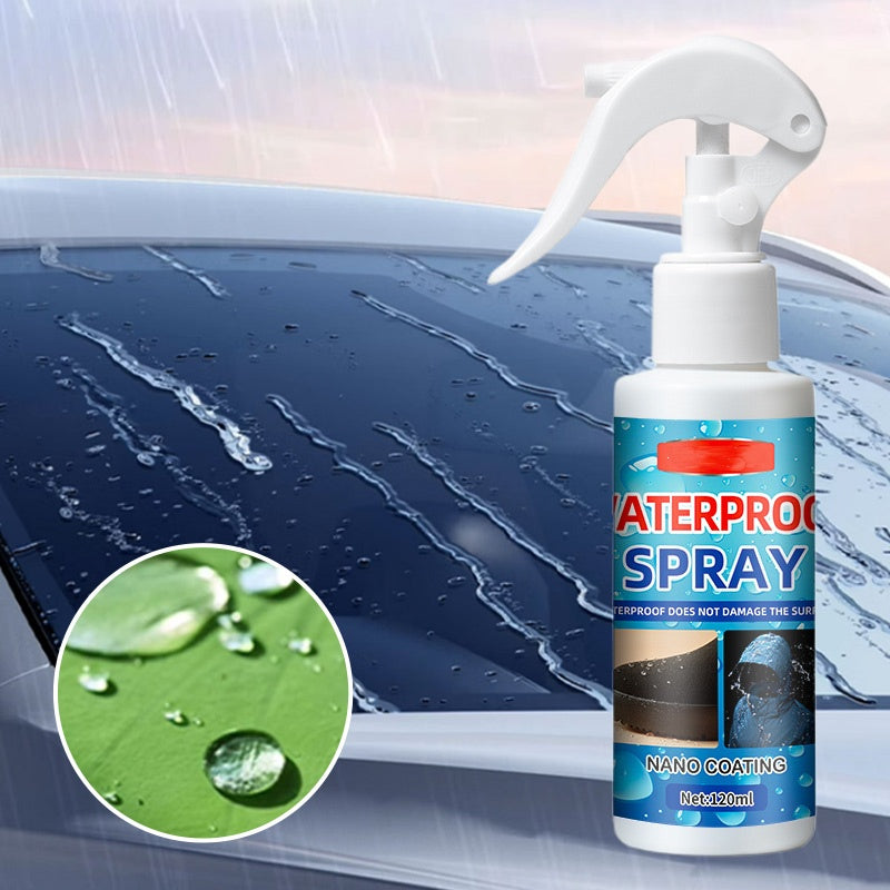 Skyddande vattentät spray för tyger och ytor