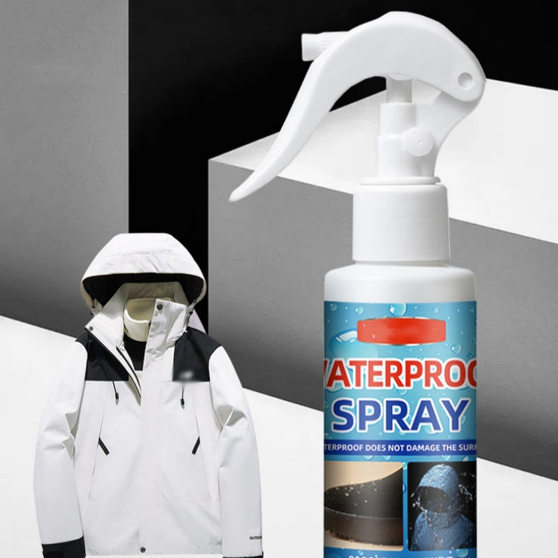 Skyddande vattentät spray för tyger och ytor