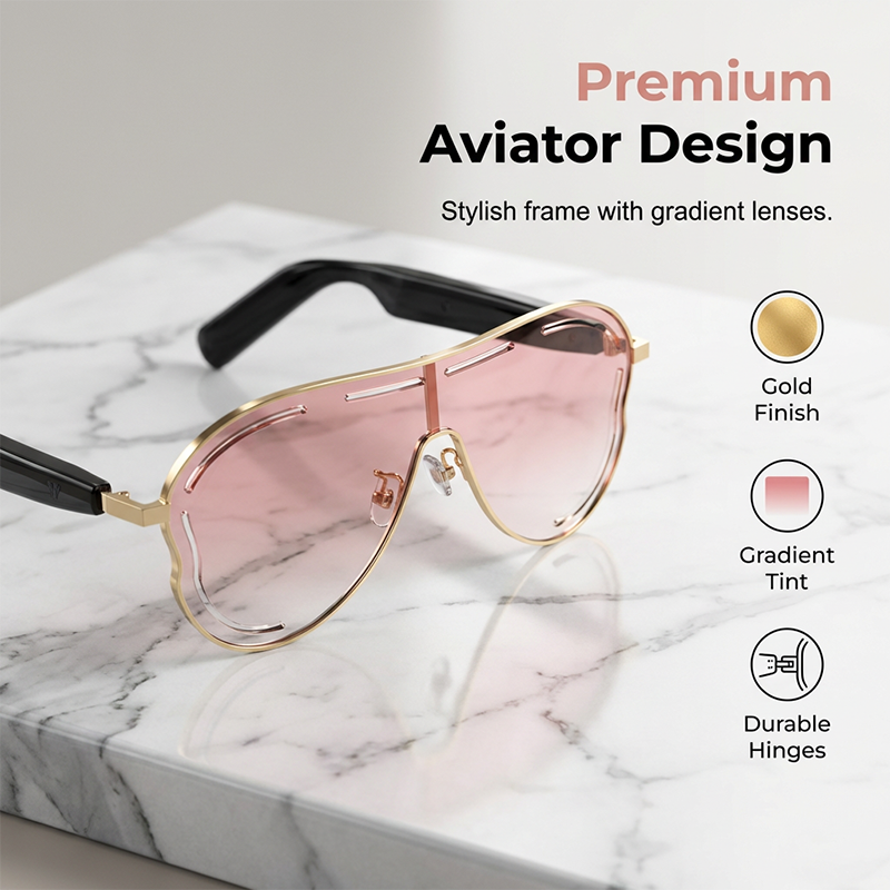 🔥🎁Nyhet 50 % RABATT🔥Bluetooth 5.4-smartglasögon👓 – njut av musiken var du än är, superhäftigt✨