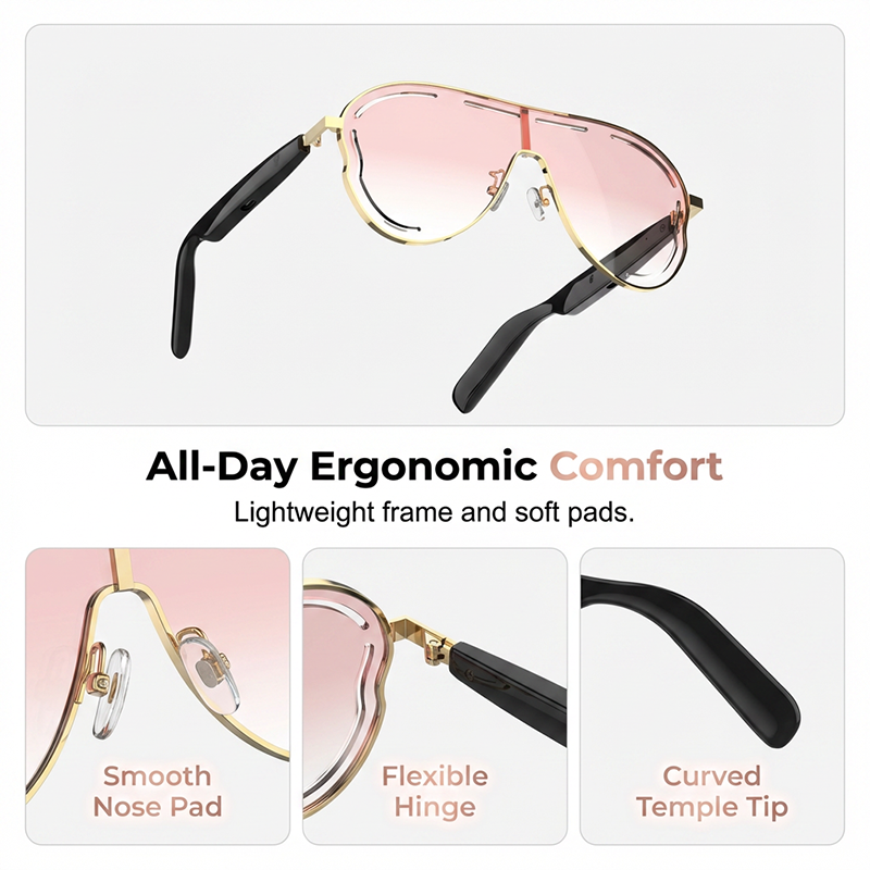🔥🎁Nyhet 50 % RABATT🔥Bluetooth 5.4-smartglasögon👓 – njut av musiken var du än är, superhäftigt✨