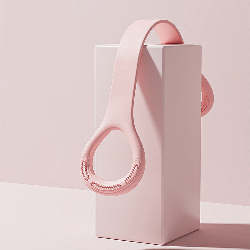 Ergonomiskt Hållningsband – Dubbelloop, Hållbart Silikon för Rygg- & Skulderträning 🏋️‍♀️