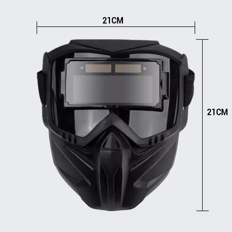 Självtonande svetsmask
