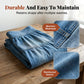 👗 50% RABATT NU! 👖 Denim maxikjol – hög midja & skiktad A-linje – Knapp framtill & vintage charm – perfekt för en elegant, avslappnad look ✨