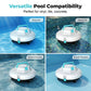 🤖50 % RABATT🌊 Trådlös poolrobot | Kraftfull sugkraft · Intelligent navigering · Start med ett knapptryck · Lätt att ta ut filterkorg