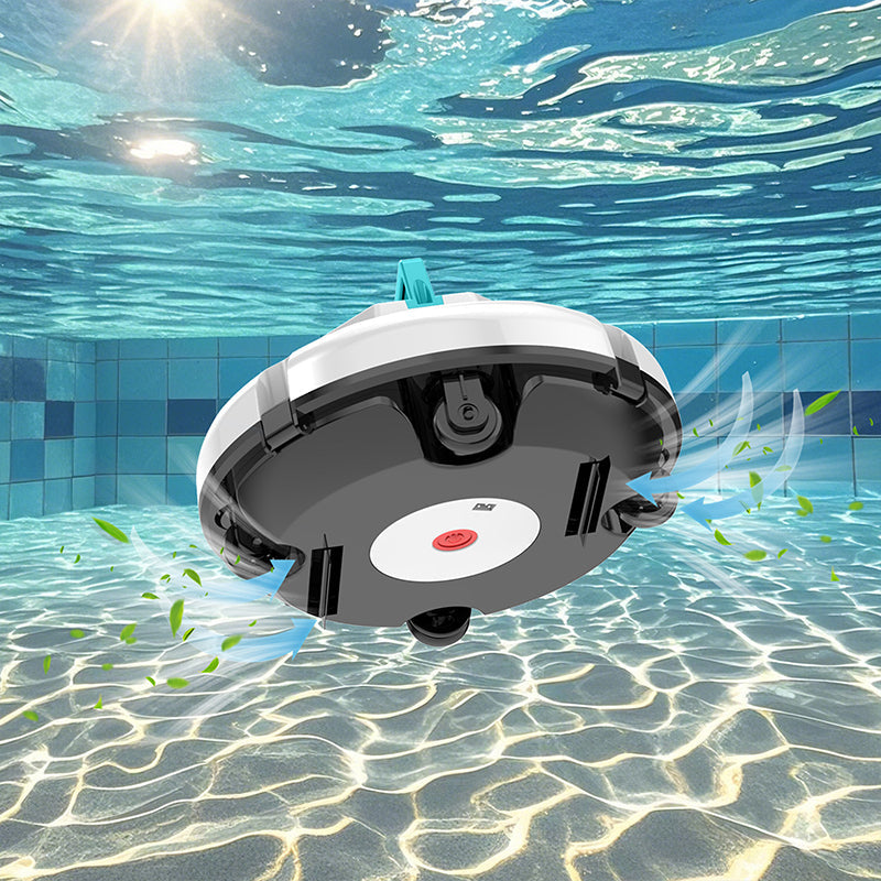 🤖50 % RABATT🌊 Trådlös poolrobot | Kraftfull sugkraft · Intelligent navigering · Start med ett knapptryck · Lätt att ta ut filterkorg