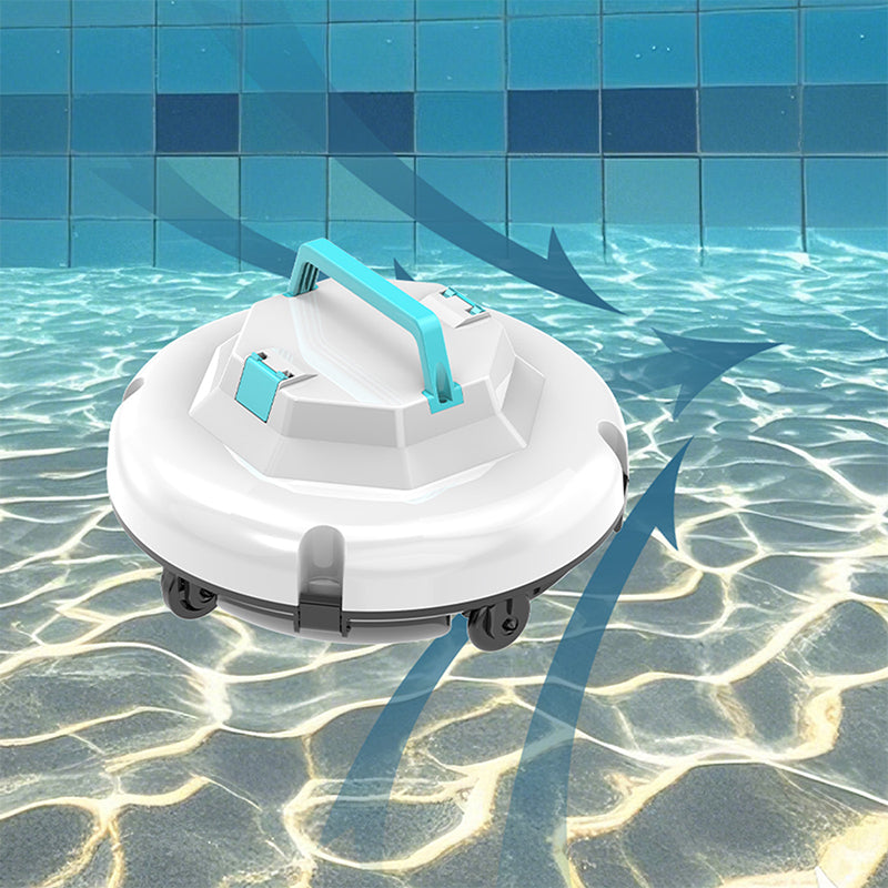 🤖50 % RABATT🌊 Trådlös poolrobot | Kraftfull sugkraft · Intelligent navigering · Start med ett knapptryck · Lätt att ta ut filterkorg