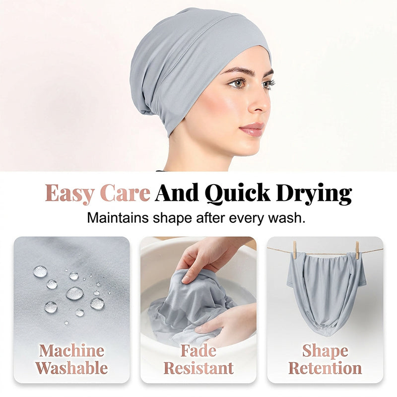 ✨ 50% RABATT! ✨ Mjuk och stretchig turbanmössa för kvinnor