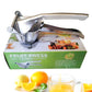 Manuell juicepress i aluminiumlegering för hushållsbruk