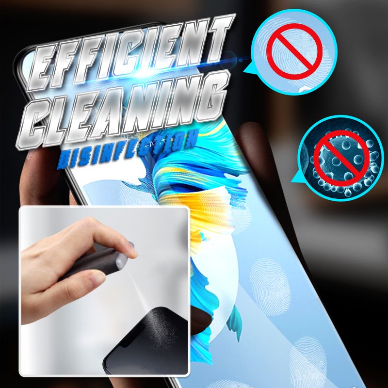 📢 KÖP 2 FÅ 1 GRATIS! 🧼 2-i-1 skärmrengörare & mikrofiberduk