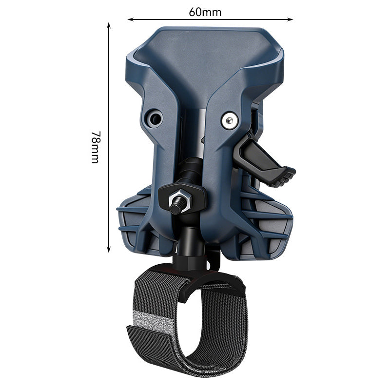 Bärbar självlåsande verktygshållare för elverktyg