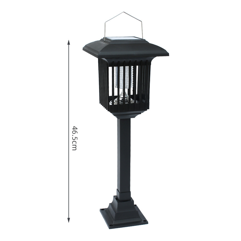 Solcellsdriven 2-i-1 myggsläckare och trädgårdslampa