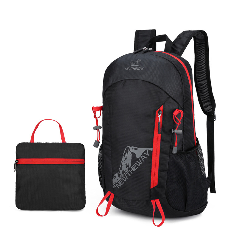 Hopfällbar vattentät campingryggsäck – lätt, rymlig & perfekt för vandring, resor och utomhusäventyr 🎒✨
