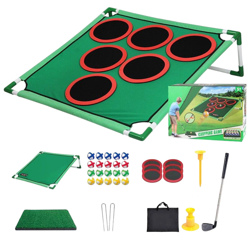 Portabelt golfmålspelset