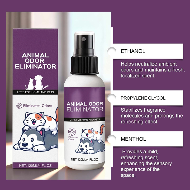 Effektiv luktborttagande spray för husdjur 🐶🐱