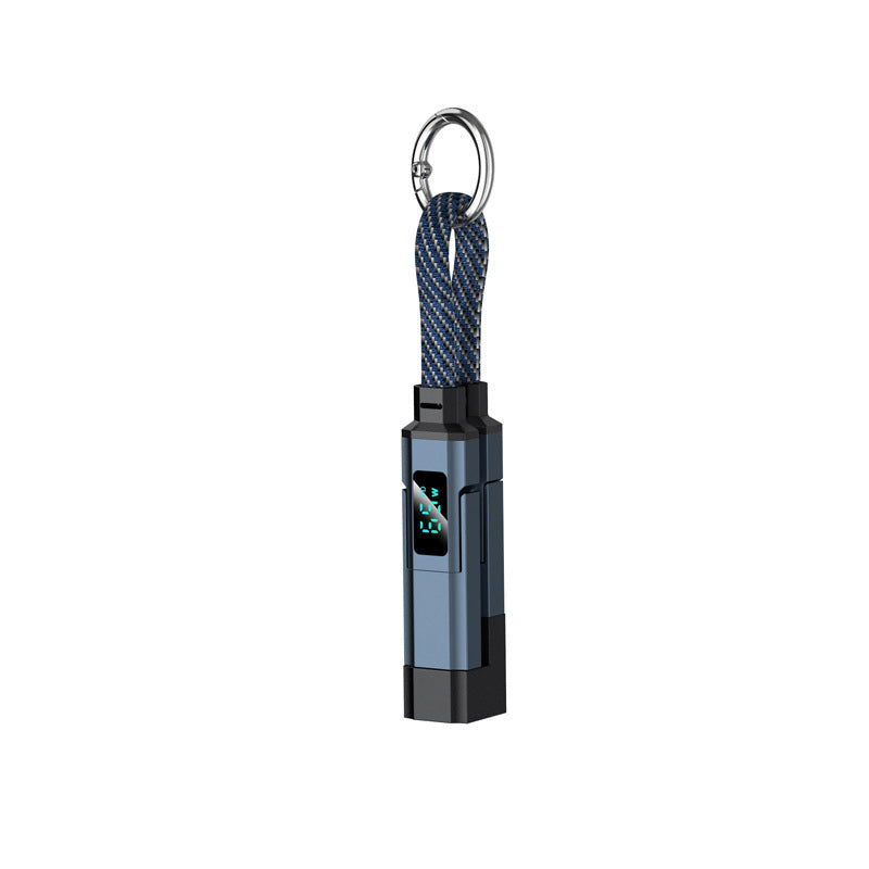 🔥HOT SALE50% RABATT🔥4-i-1 Nyckelringsladdkabel med digital display