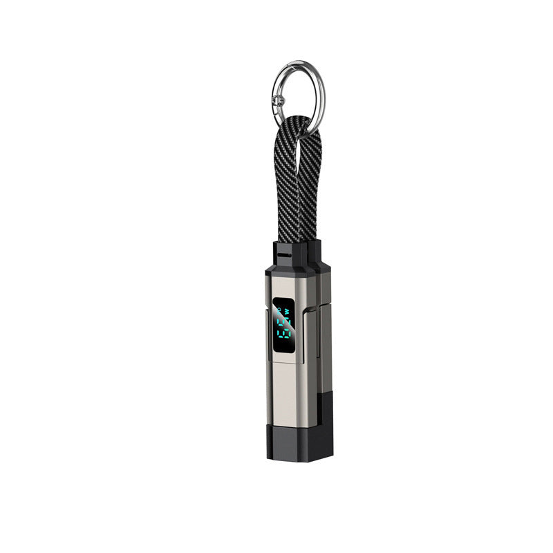 🔥HOT SALE50% RABATT🔥4-i-1 Nyckelringsladdkabel med digital display