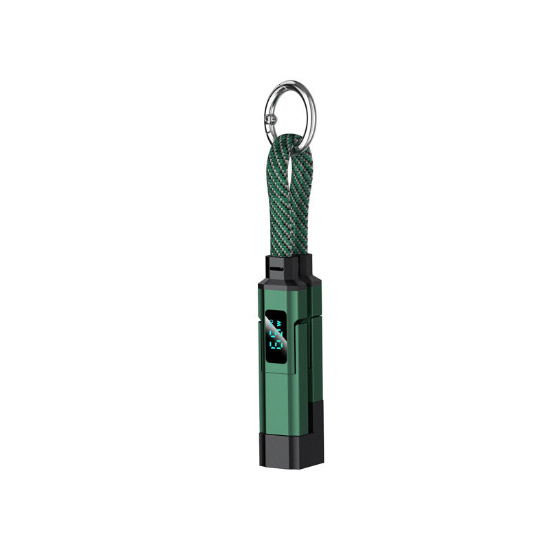 🔥HOT SALE50% RABATT🔥4-i-1 Nyckelringsladdkabel med digital display
