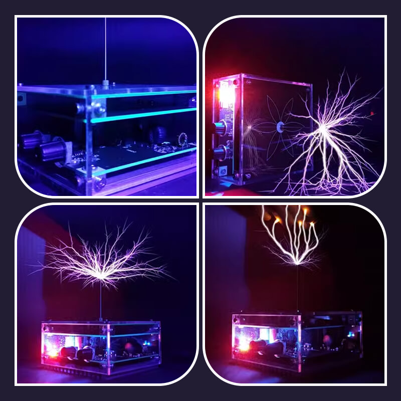 Tesla Coil Beröringsbar blixt Bluetooth Music Audio ⚡  (Fri frakt)