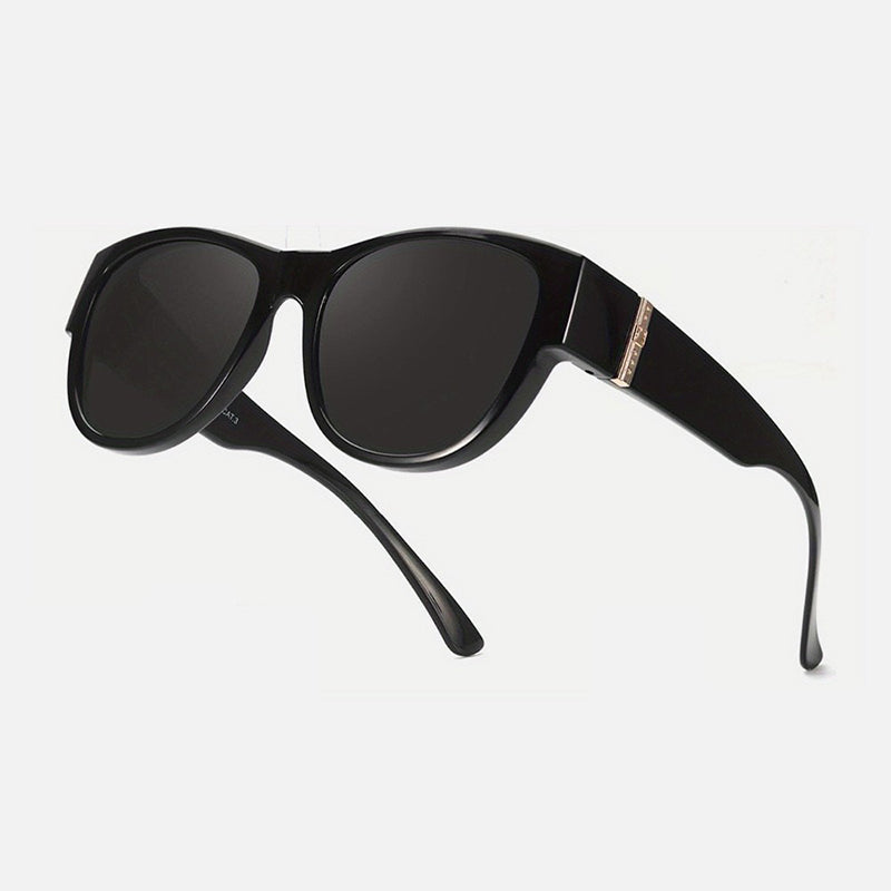 Stora Solglasögon att Bära Över Glasögon för Kvinnor 🕶️☀️