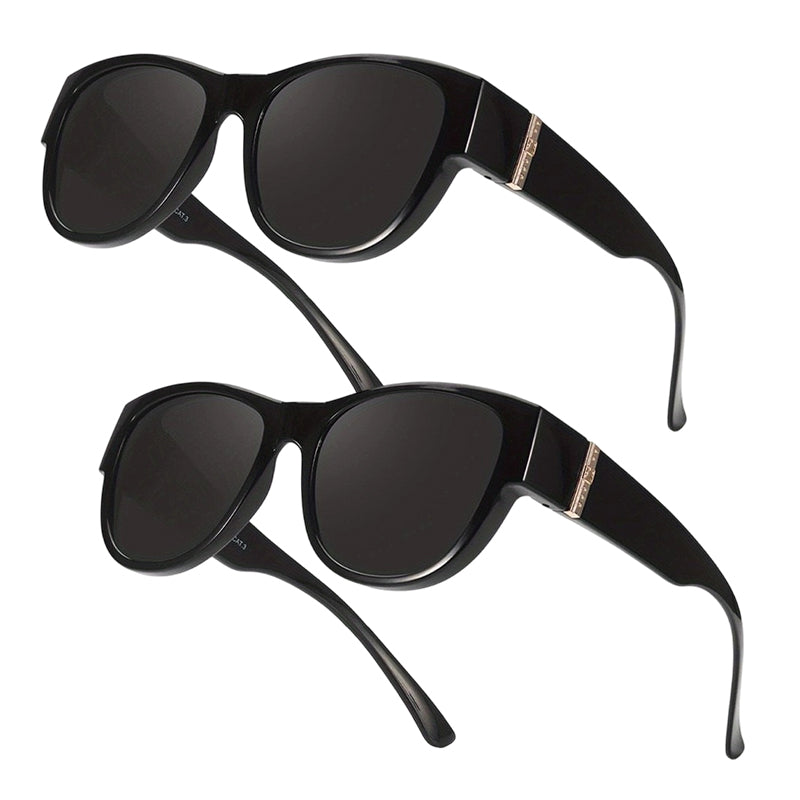 Stora Solglasögon att Bära Över Glasögon för Kvinnor 🕶️☀️