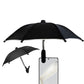 ☂️📱Justerbart mobilställ med solskydd – Universell sugkoppshållare i grisdesign
