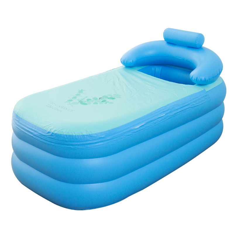 🛀✨ 50% RABATT! Uppblåsbart badkar för vuxna – portabel wellness-oas för trädgård, balkong eller hem 💧