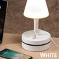 3-uttag grenuttag med 2 USB-A- och 2 USB-C-portar samt inbyggd skrivbordslampa