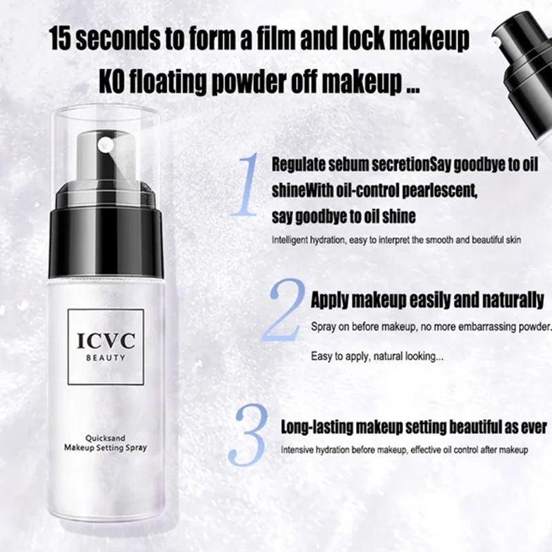 Mattande Vattenfast Makeupfixeringsspray