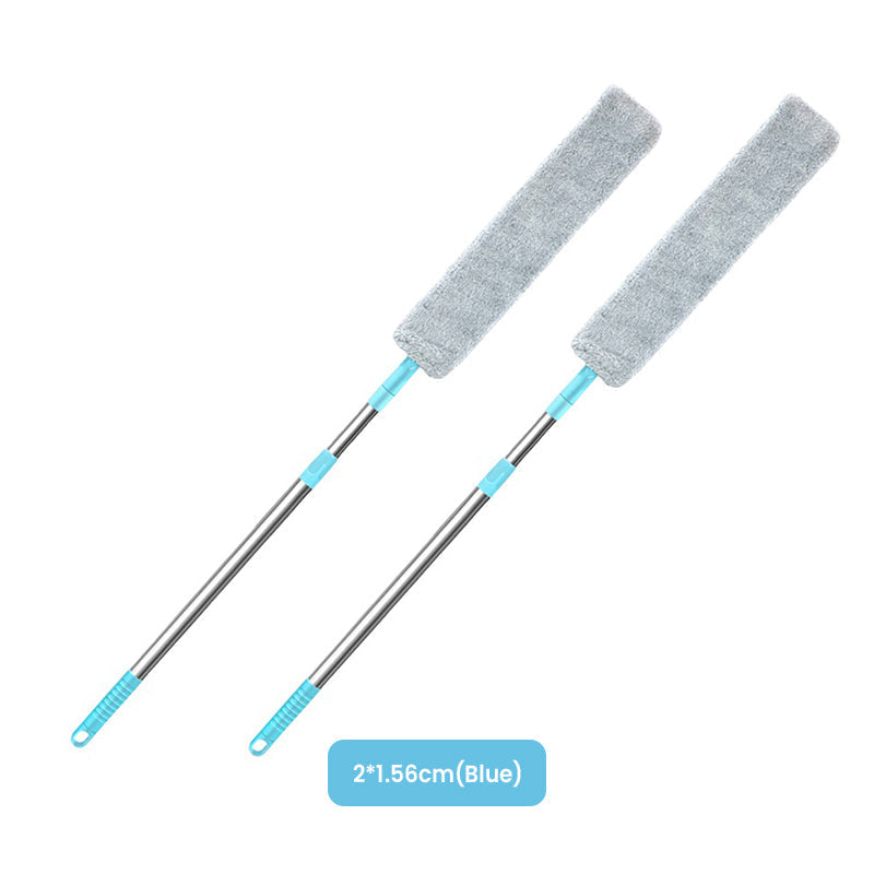 ⏳🔥TIDSBEGRÄNSAT 50% RABATT! ⏰Flexibel mikrofiberdammvippa – Lång skaft, böjbart huvud, återanvändbar