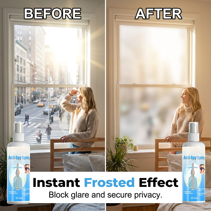❄️ Sommarfräsch 50 % rabatt! 🪟 Insynsskyddsspray för glas med spegeleffekt – reflekterande fönsterspray för badrum, balkong, bil och kontor