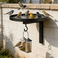 🐦💧 50% RABATT! Väggmonterat fågelbad i metall – väderbeständigt, lätt att rengöra & perfekt för trädgård, balkong & terrass 🌿