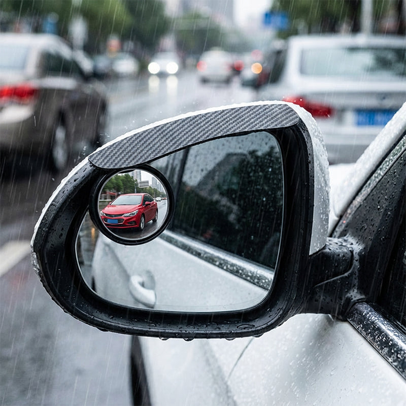 🚗 50 % RABATT UNDER BEGRÄNSAD TID! ☀️ Justerbara döda-vinkel-speglar med regnskydd