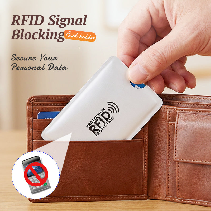 RFID-blockerande fodral för kreditkort
