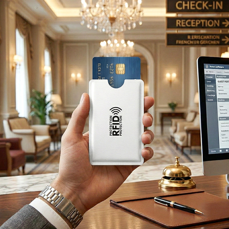 RFID-blockerande fodral för kreditkort