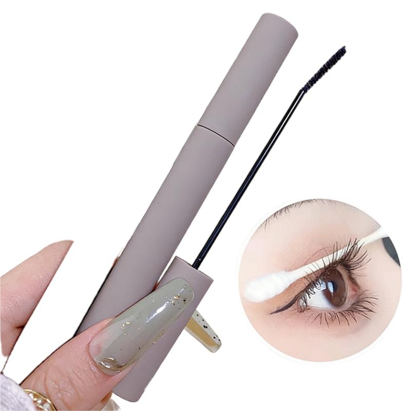 Kladdfri fibermascara för långa och böjda fransar
